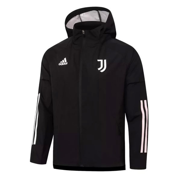 Rompevientos Juventus 2020/21 Negro Blanco